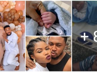 Congratulations! Nollywood Actor Nosa Rex Osazuwa’s Wife Gives Birth To a Baby Girl today in Lagos (photos)