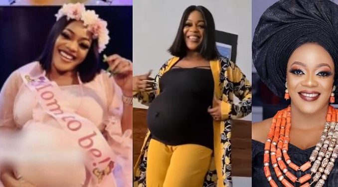 Congratulations !! Nollywood Actress Eve Esin Gives Birth To a Baby Girl After 12 years of Marriage (photos)