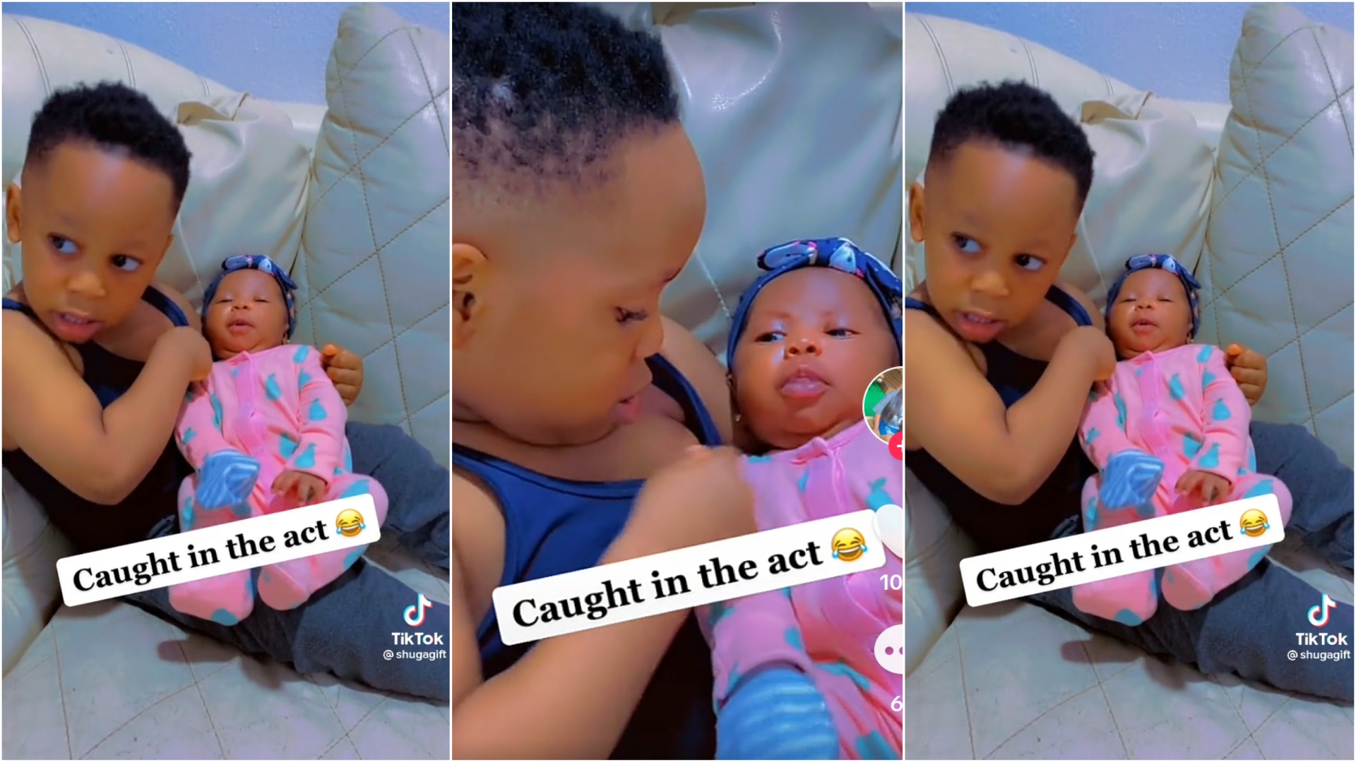 “Caught in The Act” – Mum Catches Her Son Trying Hard to Breastfeed His ...