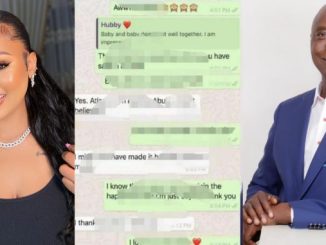 Regina Daniels Leaks Chat She Had With Her Husband Ned Nwoko Were He Was Seen Doing This
