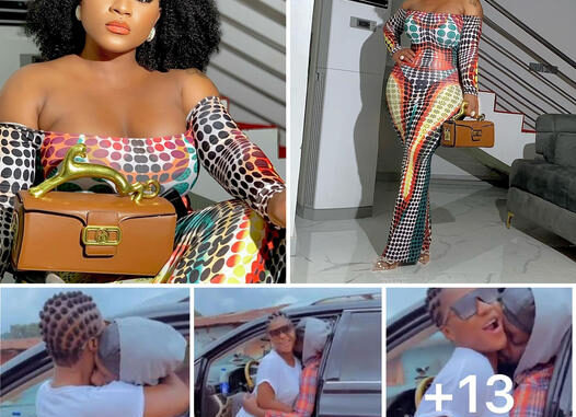 “Handsome Man” - Reactions As Nollywood Actress Destiny Etiko proudly shows us her Boyfriend (Video)