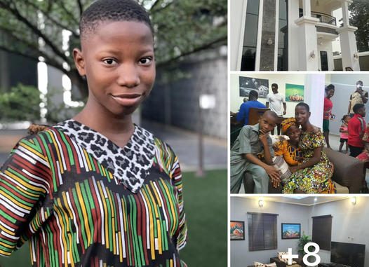 Kid Comedienne Emmanuella Builds A Multi-Million Naira Mansion For Her Mom