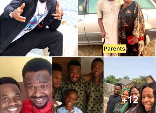 Meet Nollywood Actor Zubby Michael Parents and Siblings (Photos)