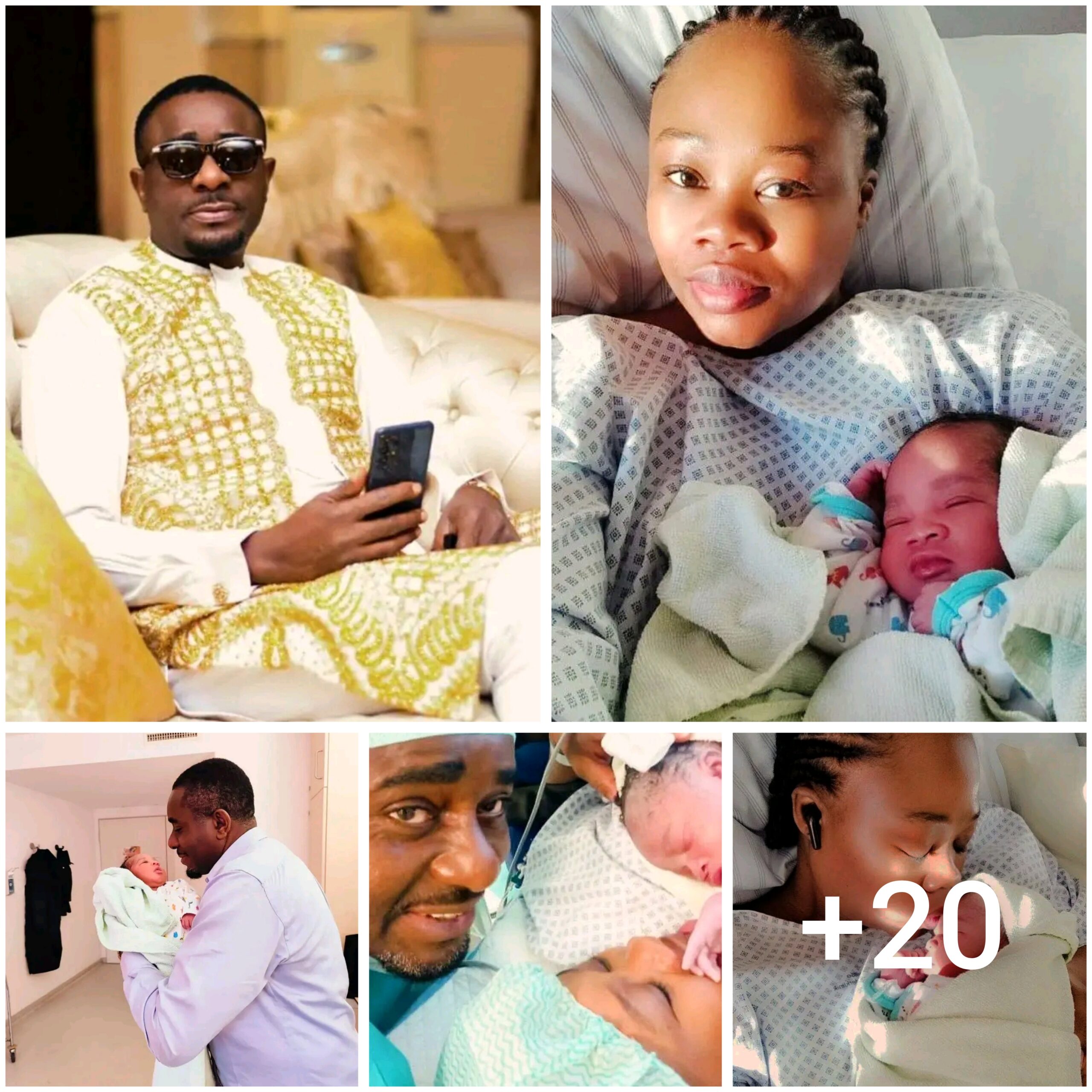 Congratulations to Nollywood actor, Emeka Ike and his wife as they ...